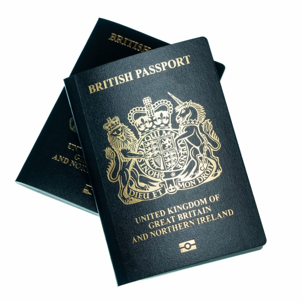 New post Brexit blue United Kingdom